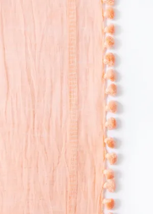 Dupatta Plain Shawl, Sand
