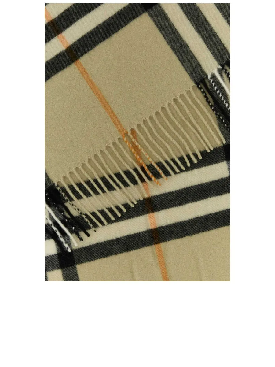 Embroidered Cashmere Scarf