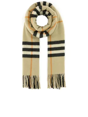 Embroidered Cashmere Scarf