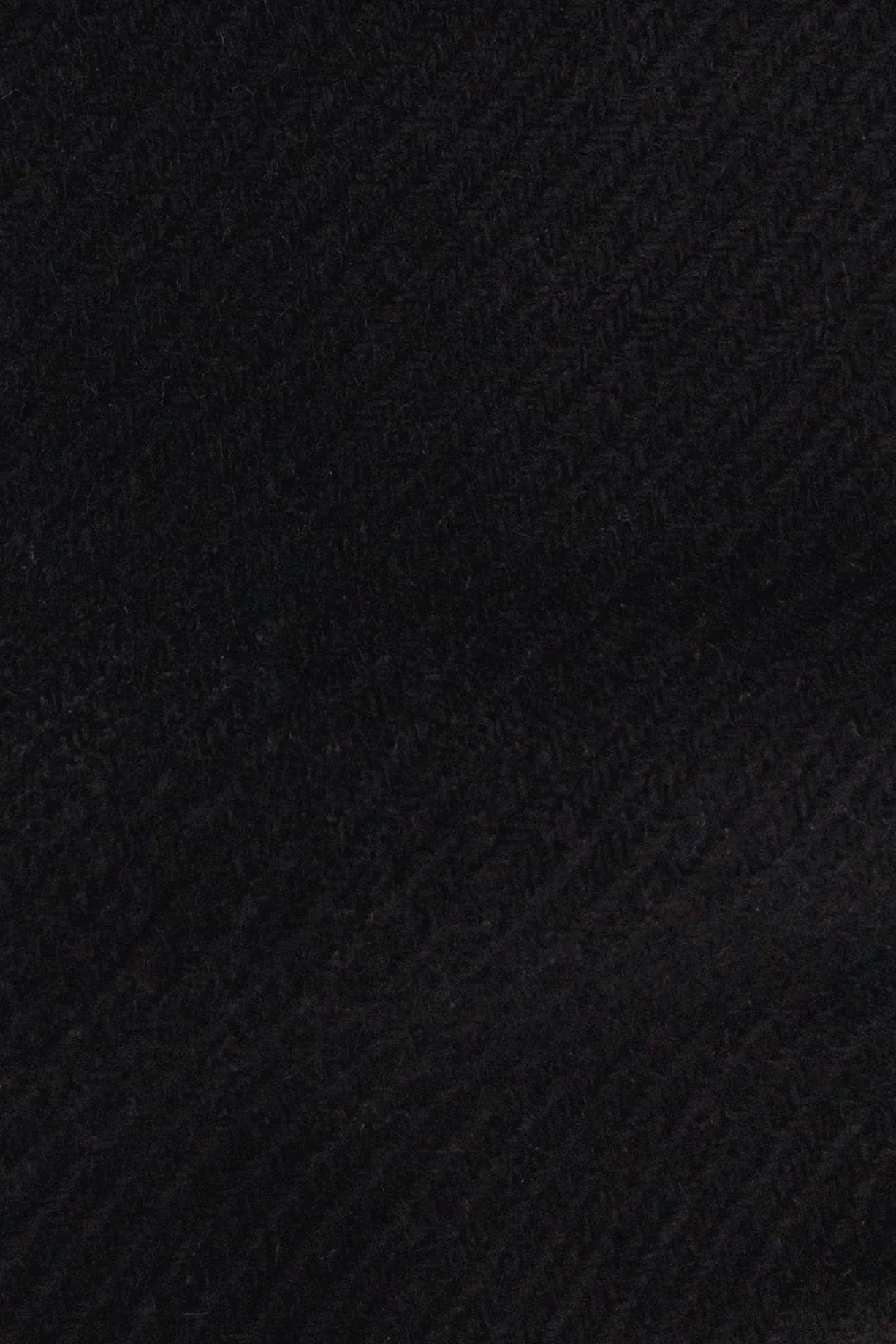 English Wool & Cashmere Solid Twill Overcoat