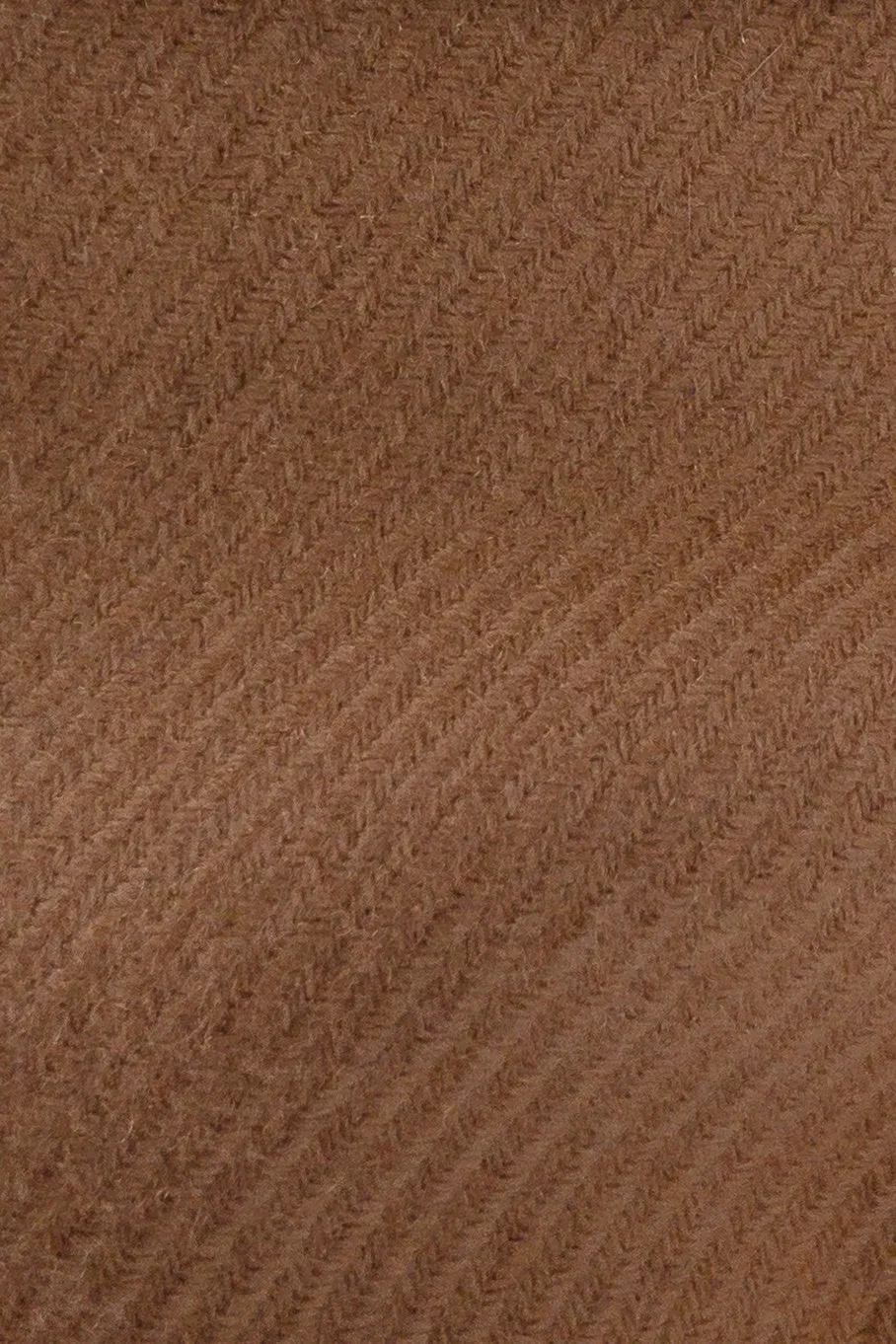 English Wool & Cashmere Solid Twill Overcoat