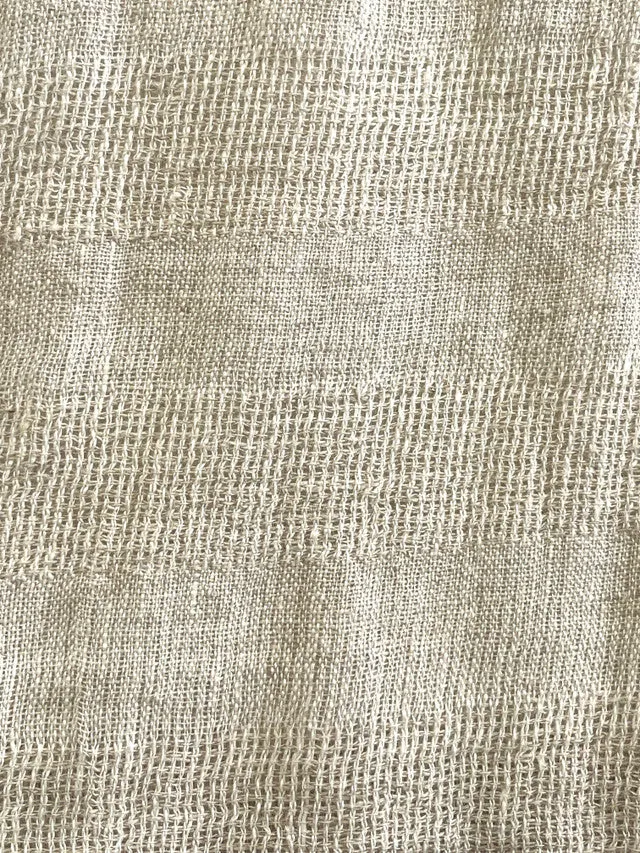 Euro Summer Scarf/Sarong Natural 100% Linen