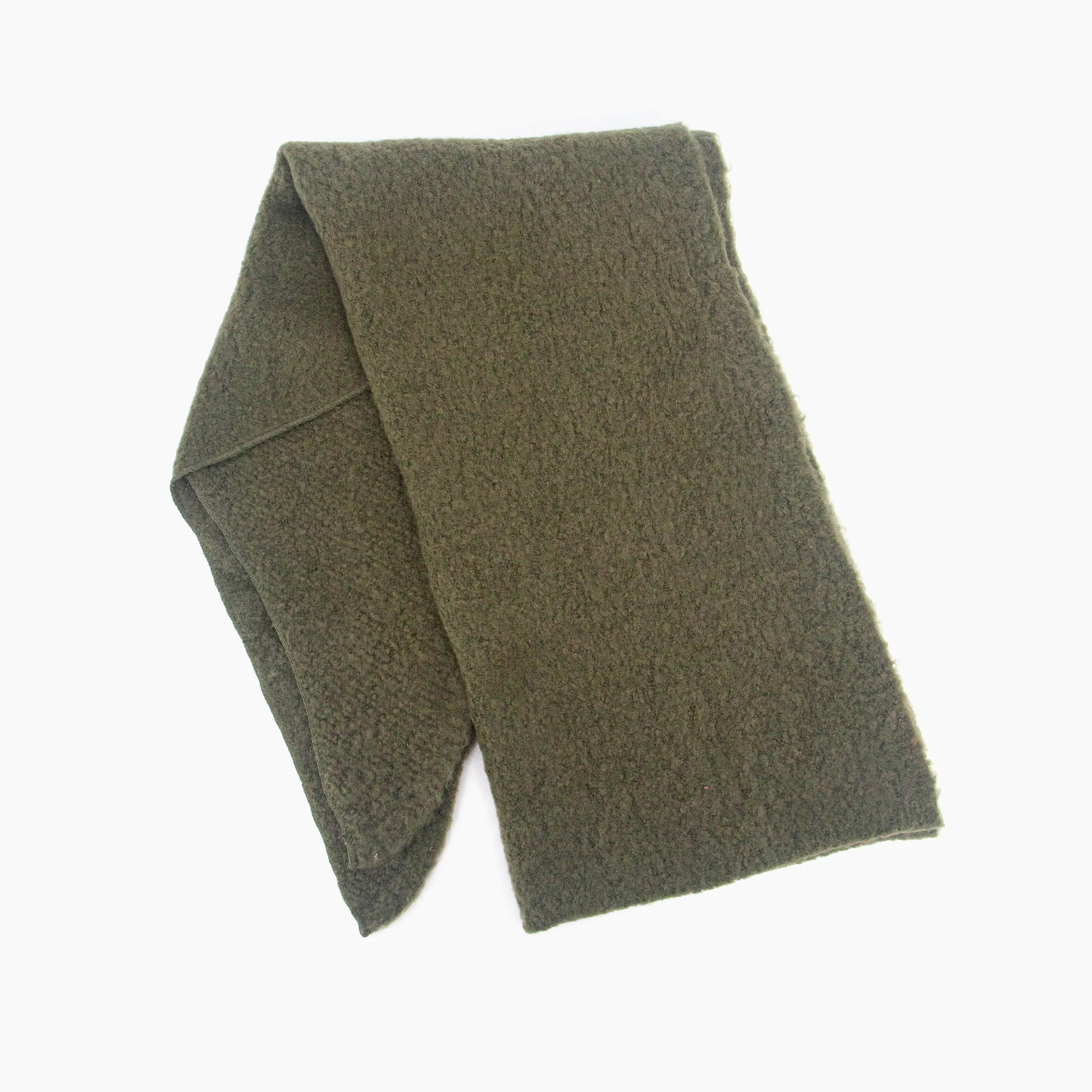 Evie Heavyweight Asymmetric Scarf - Khaki