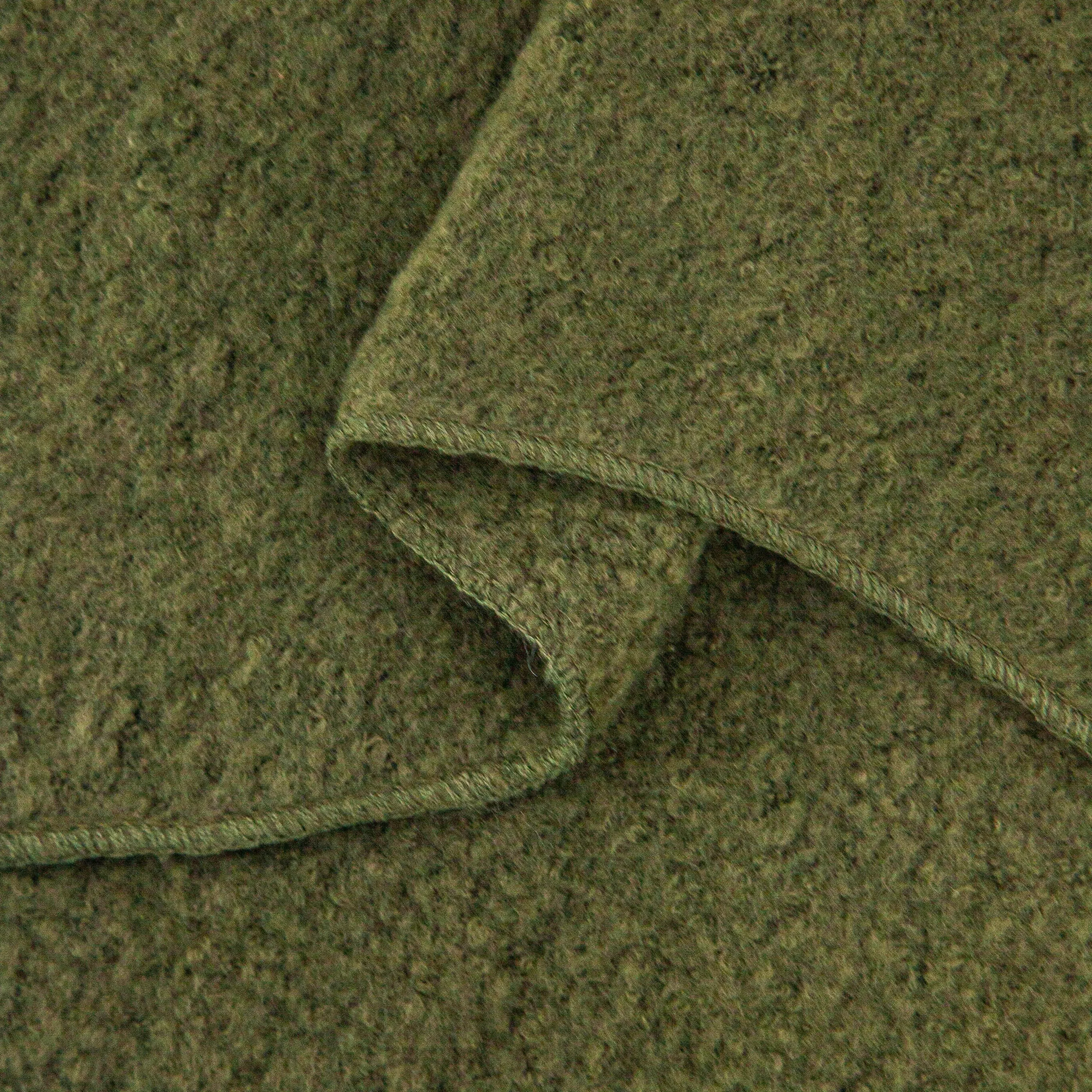 Evie Heavyweight Asymmetric Scarf - Khaki