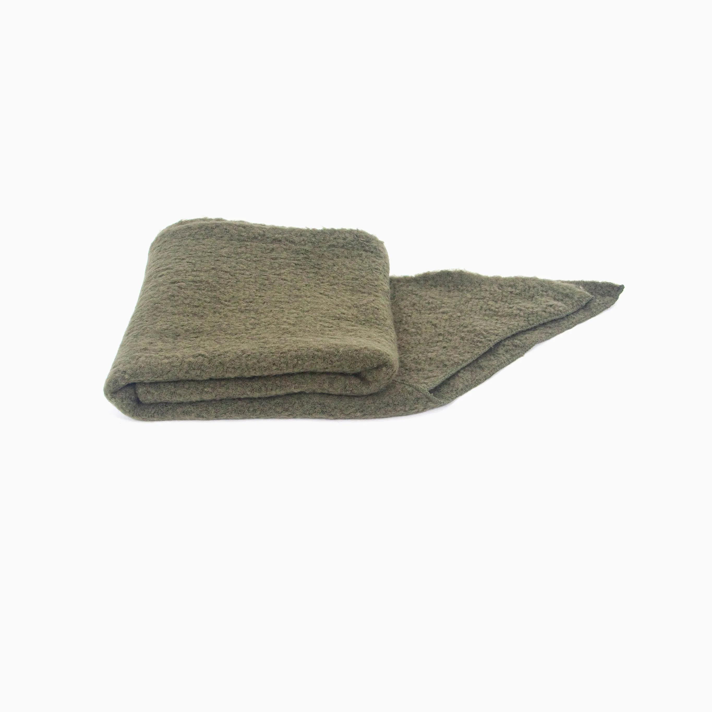 Evie Heavyweight Asymmetric Scarf - Khaki