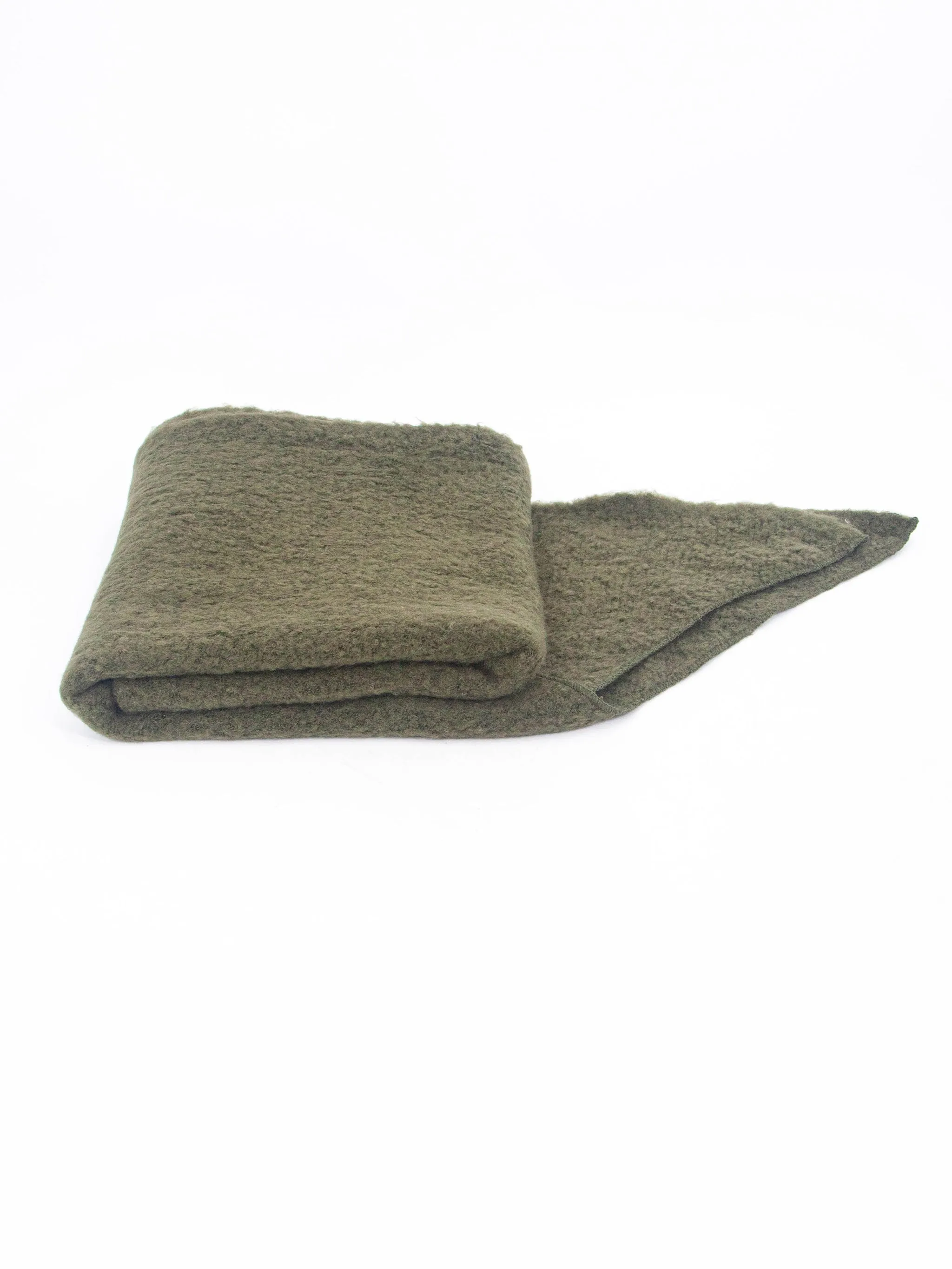 Evie Heavyweight Asymmetric Scarf - Khaki