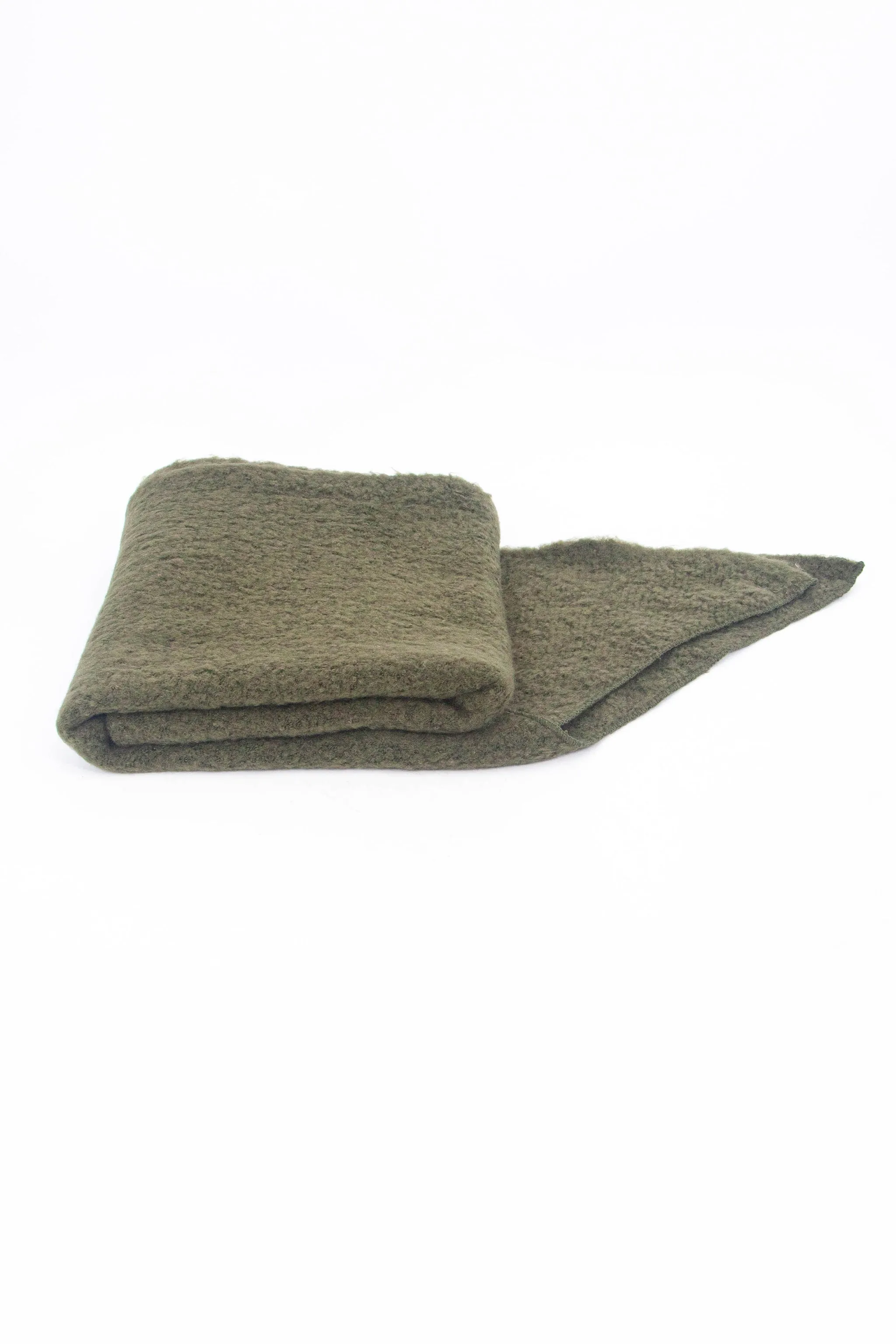 Evie Heavyweight Asymmetric Scarf - Khaki
