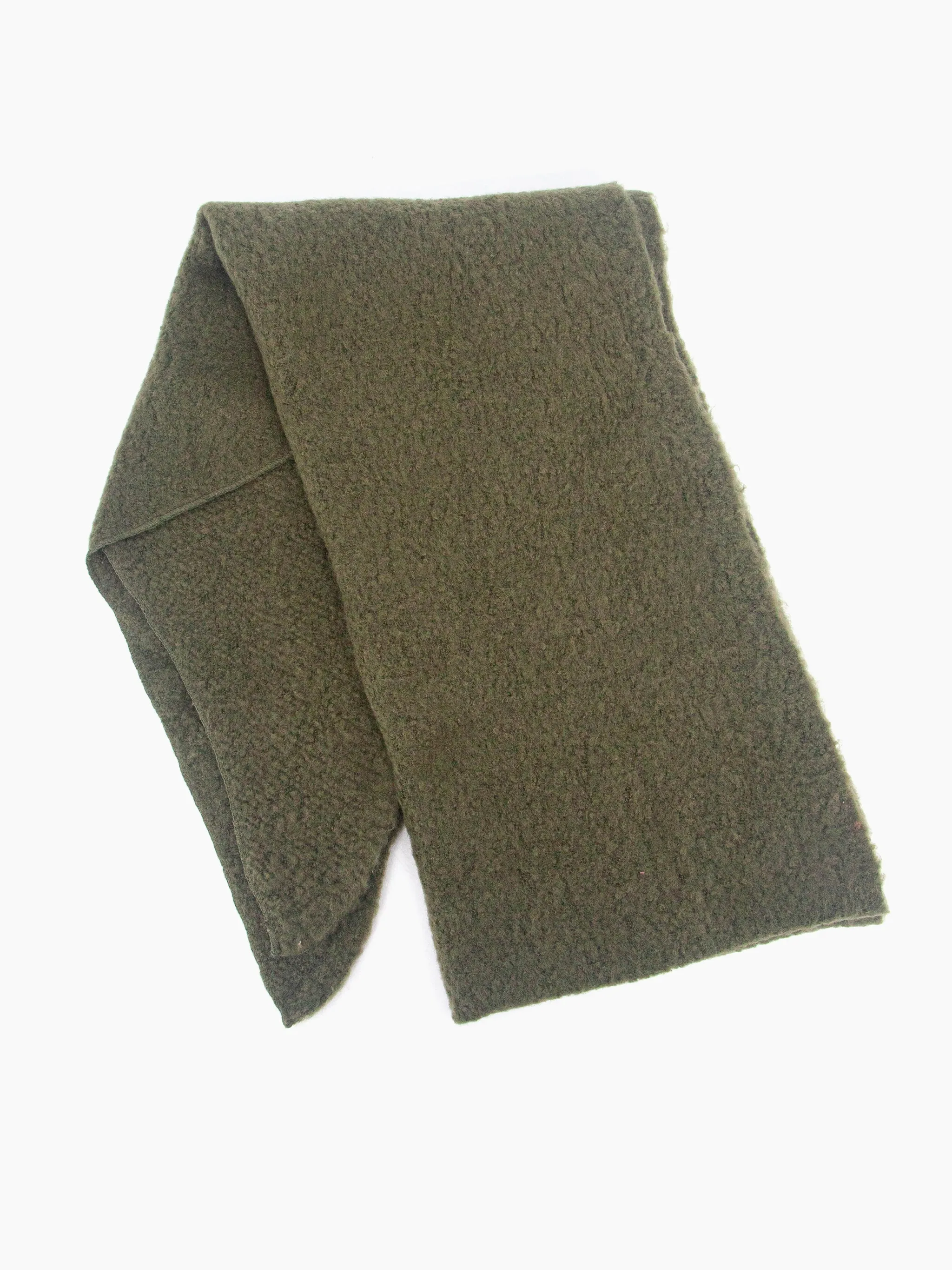 Evie Heavyweight Asymmetric Scarf - Khaki