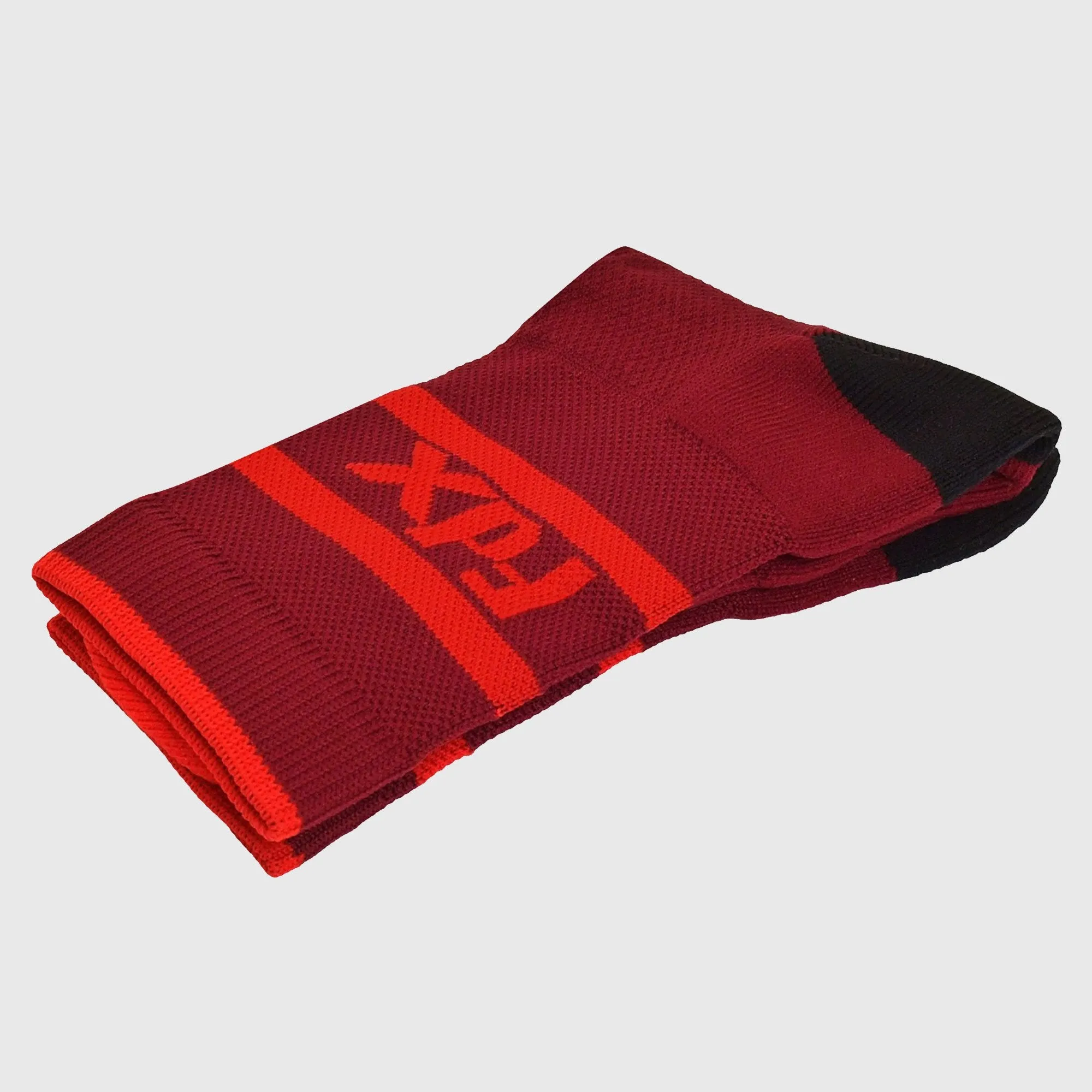 Fdx Maroon Compression Socks for Cycling & Running