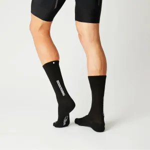 Fingerscrossed Light Merino Silk Socks - Black