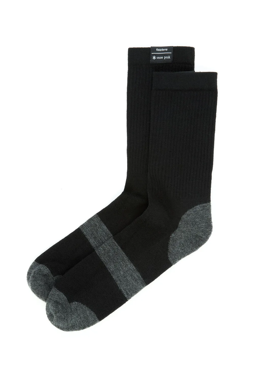 Finisterre x Snow Peak Adventure Socks - Black