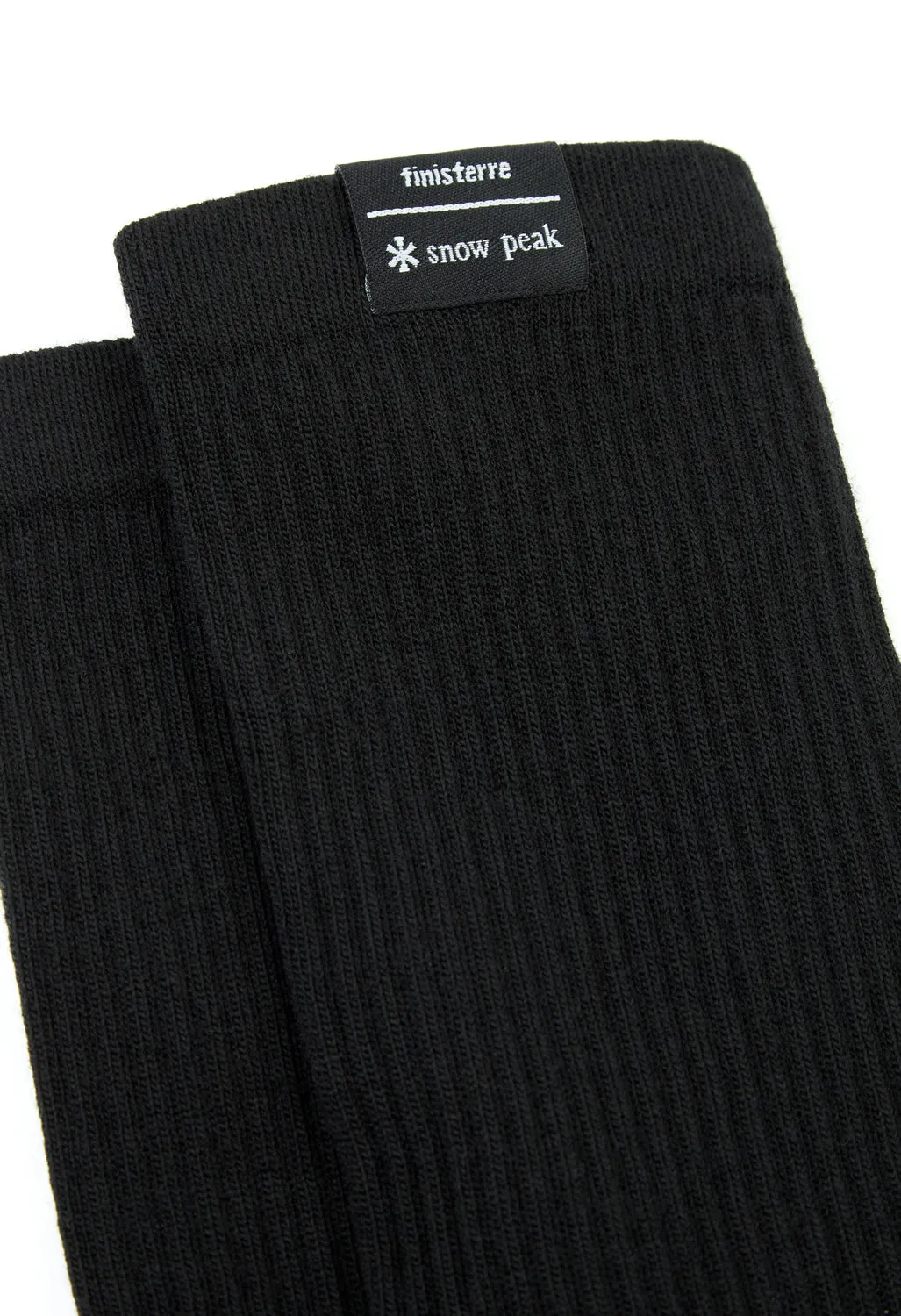 Finisterre x Snow Peak Adventure Socks - Black