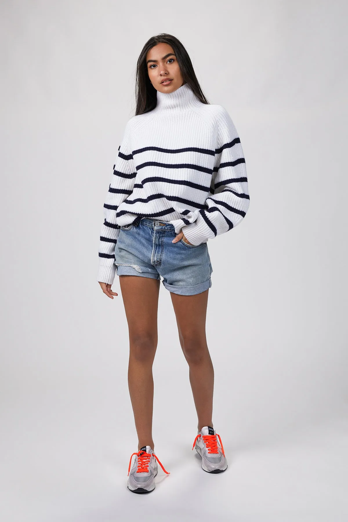 FIONA STRIPED SWEATER