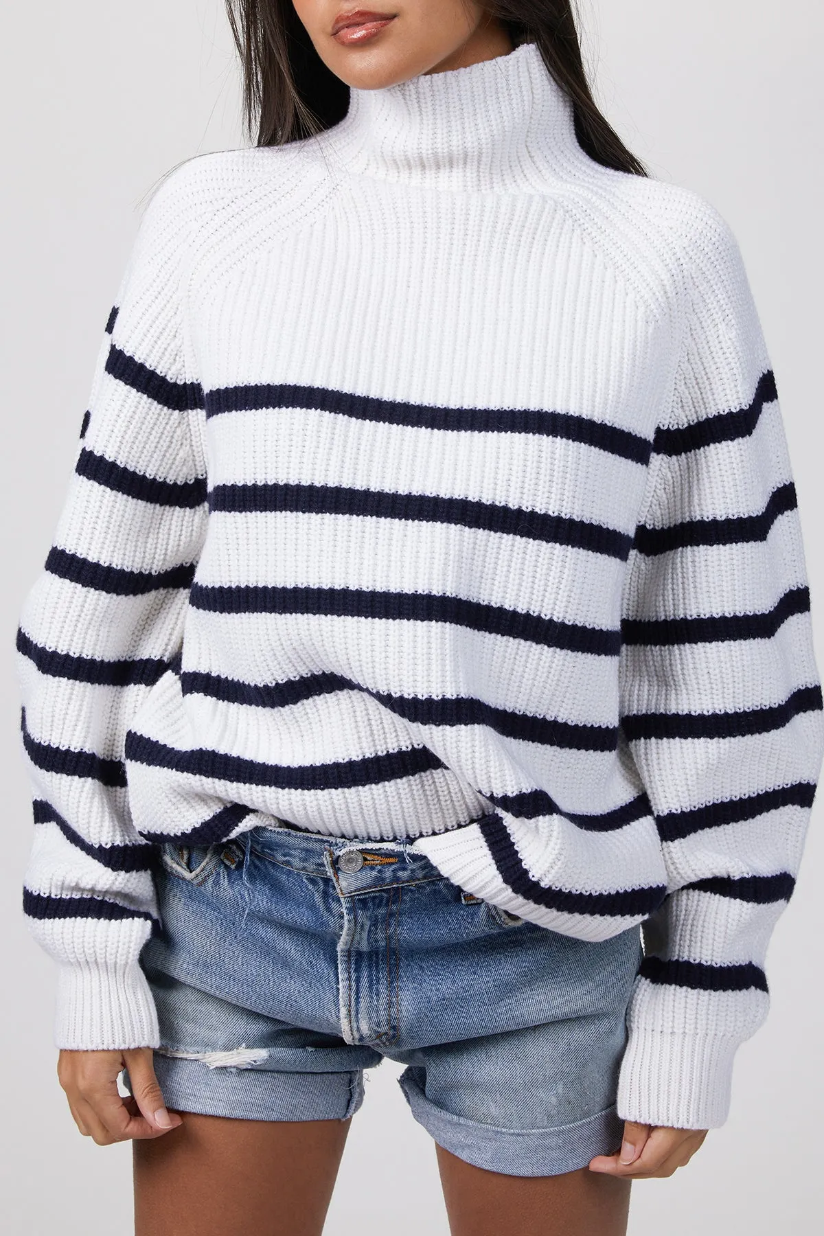 FIONA STRIPED SWEATER
