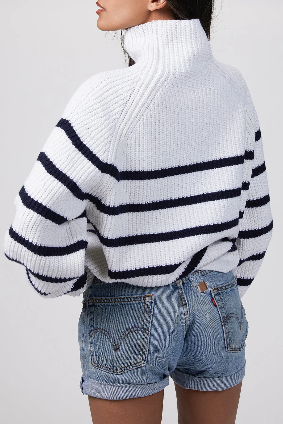 FIONA STRIPED SWEATER