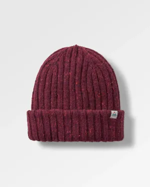 Fisherman Beanie - Wine