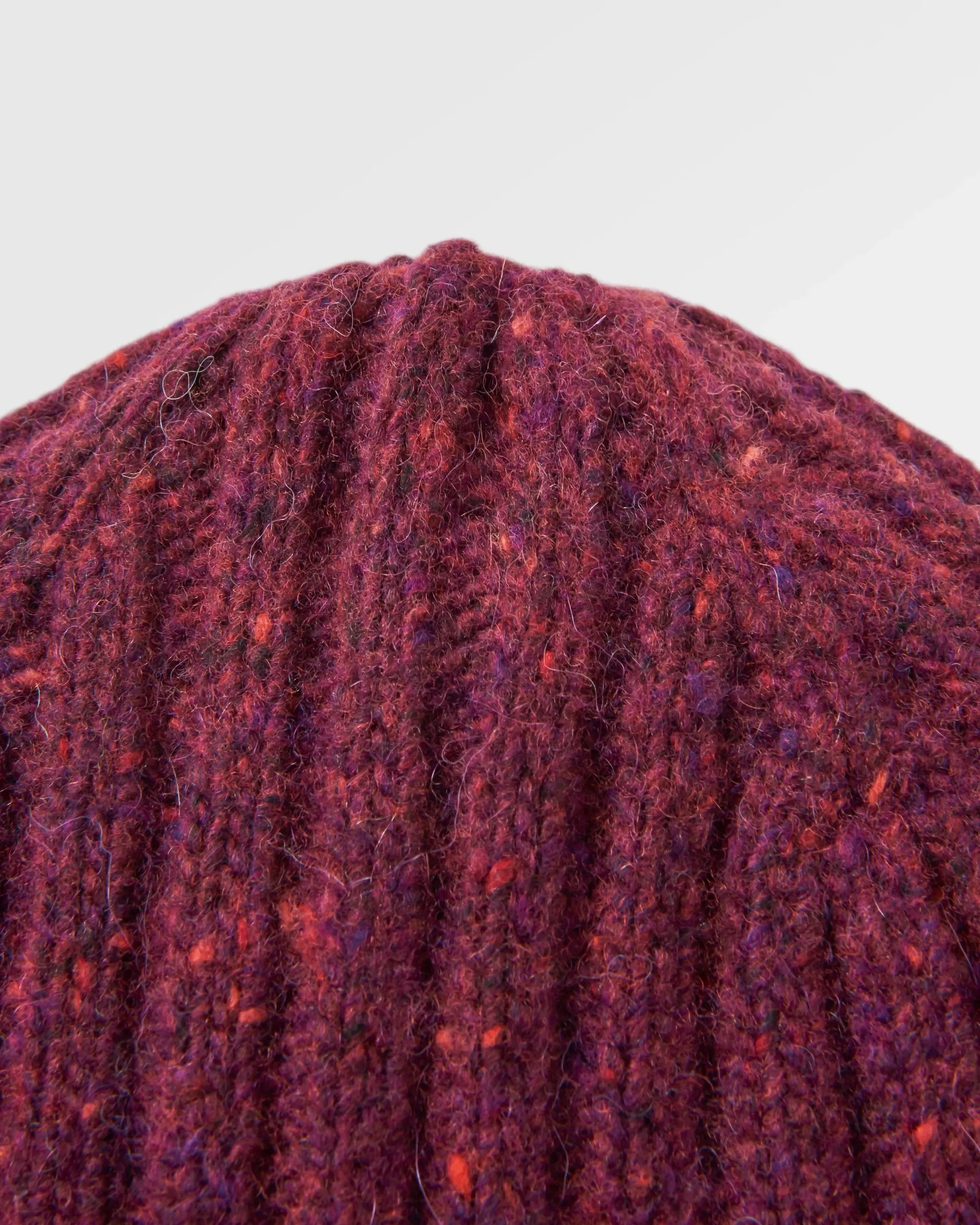 Fisherman Beanie - Wine