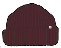Fisherman Beanie - Wine