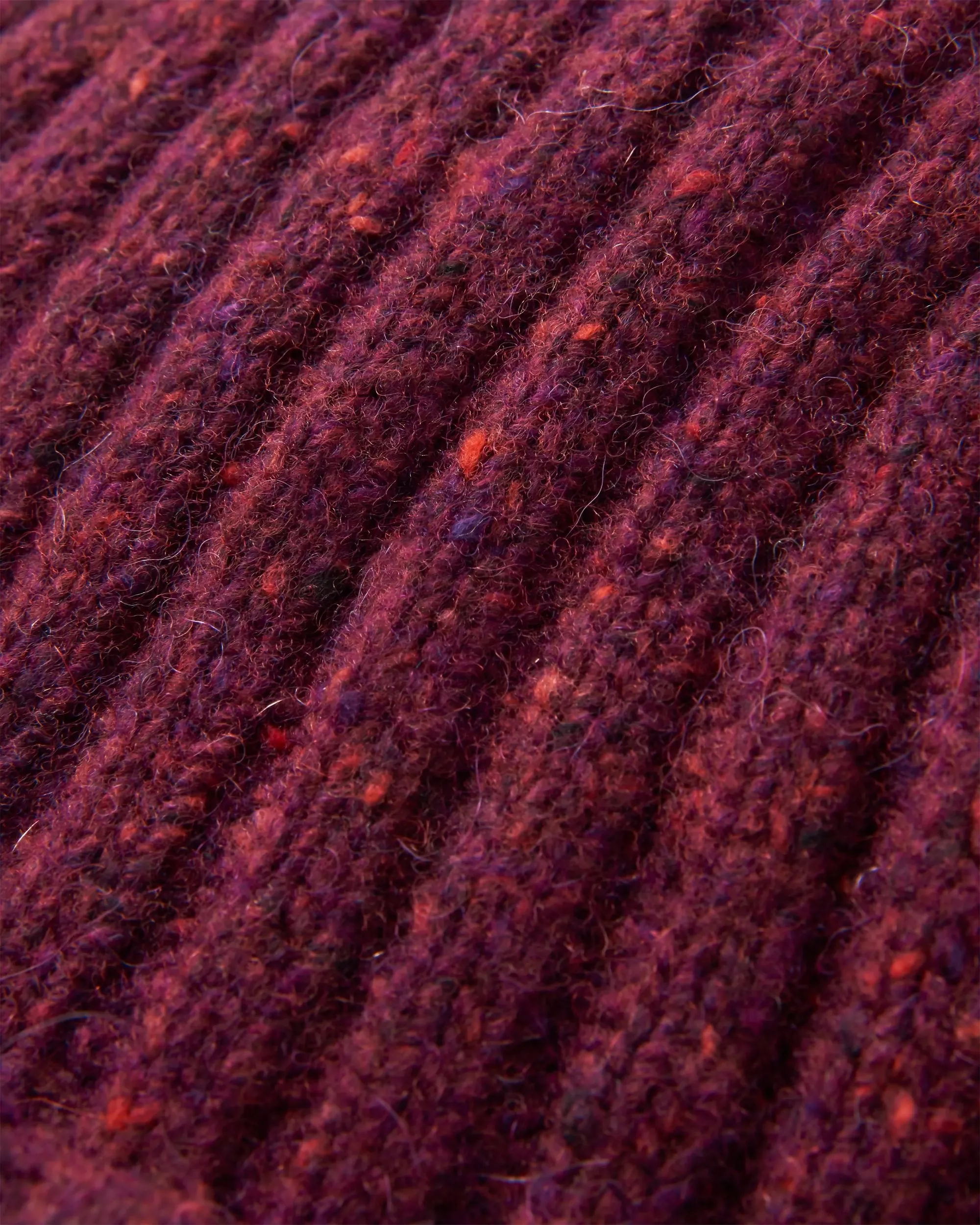 Fisherman Beanie - Wine