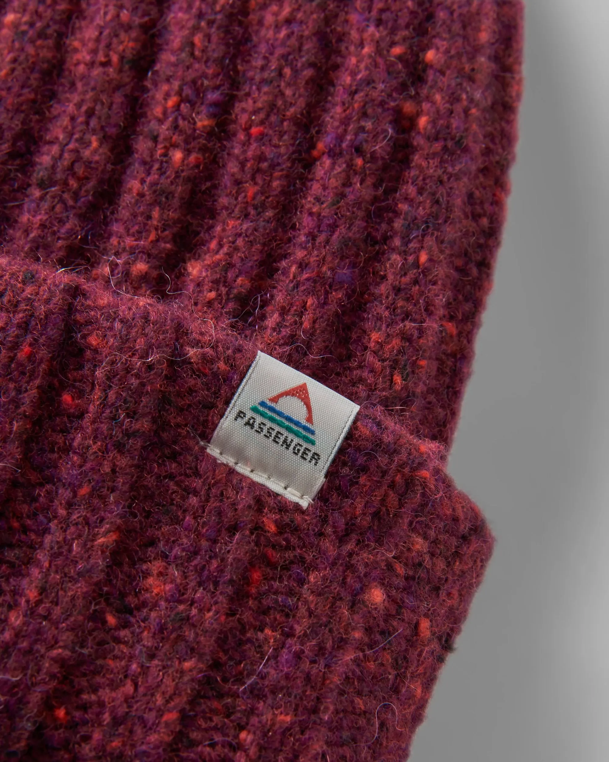 Fisherman Beanie - Wine