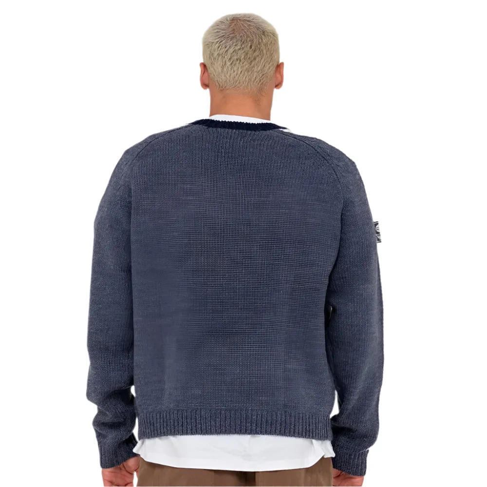 Fishermans Boxy Knitted Crew