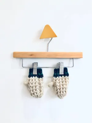 Fleece Lined Mittens // 6-12M