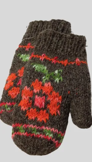 Flower Mitten