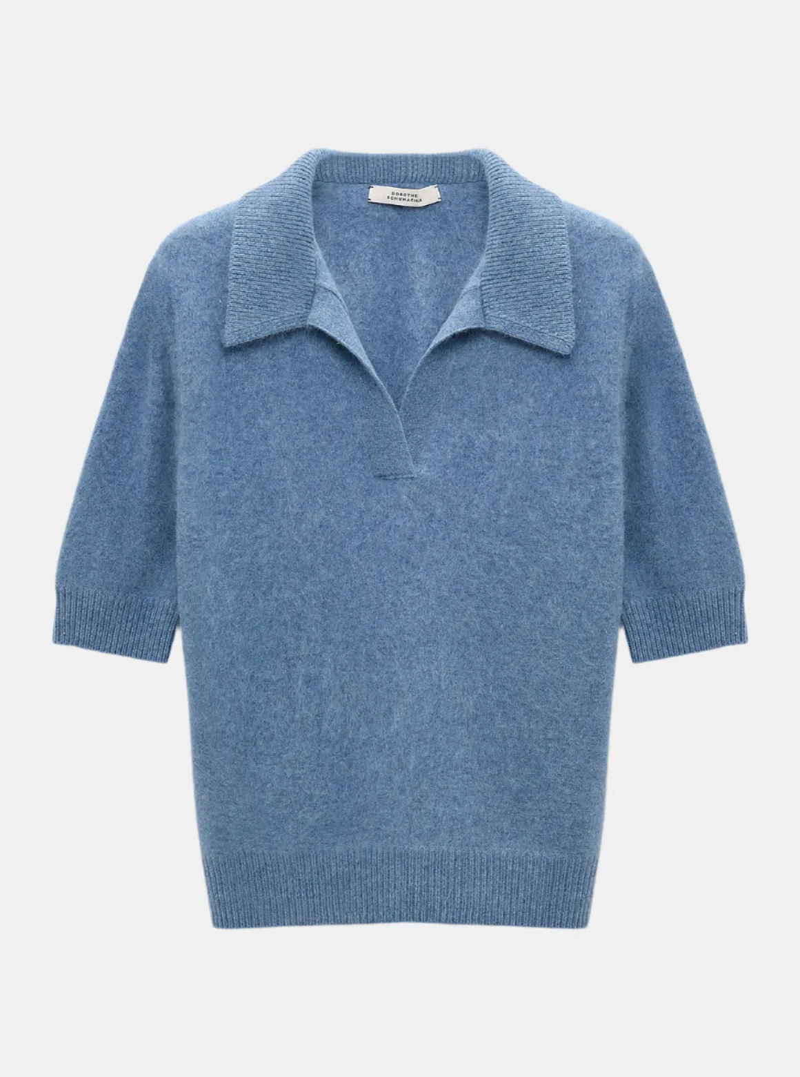 Fluffy Statements Pullover - Medium Denim Blue