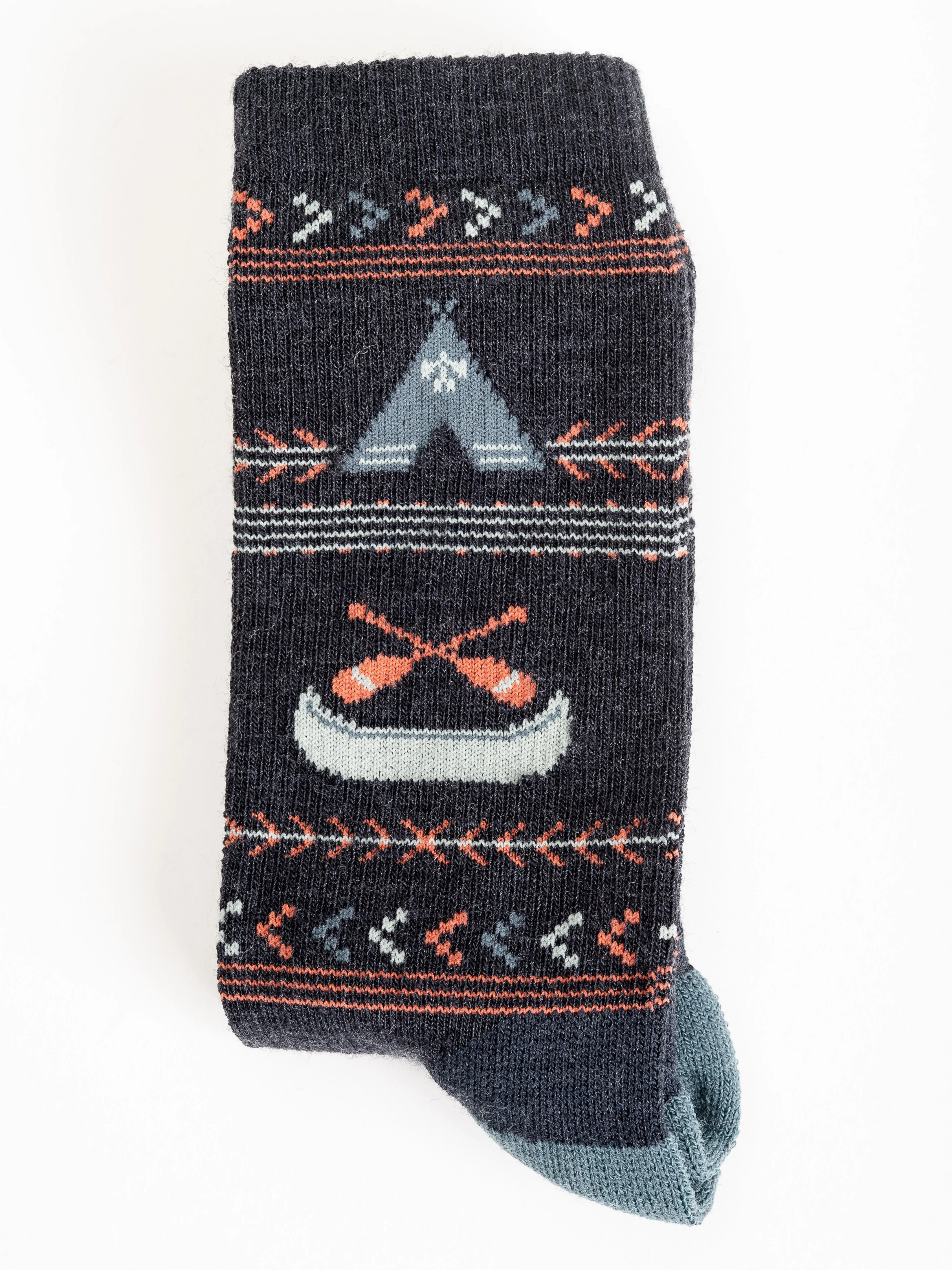franklin crew socks - charcoal