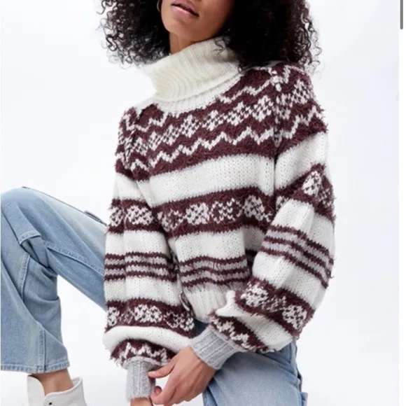 Free People Check Me Out Sweater