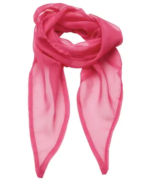 Fuchsia - 'Colours' Chiffon scarf