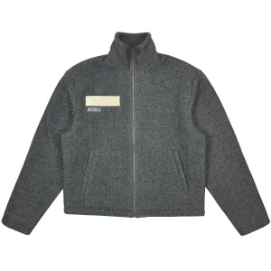 Funnel Wool Jacket - Charcoal