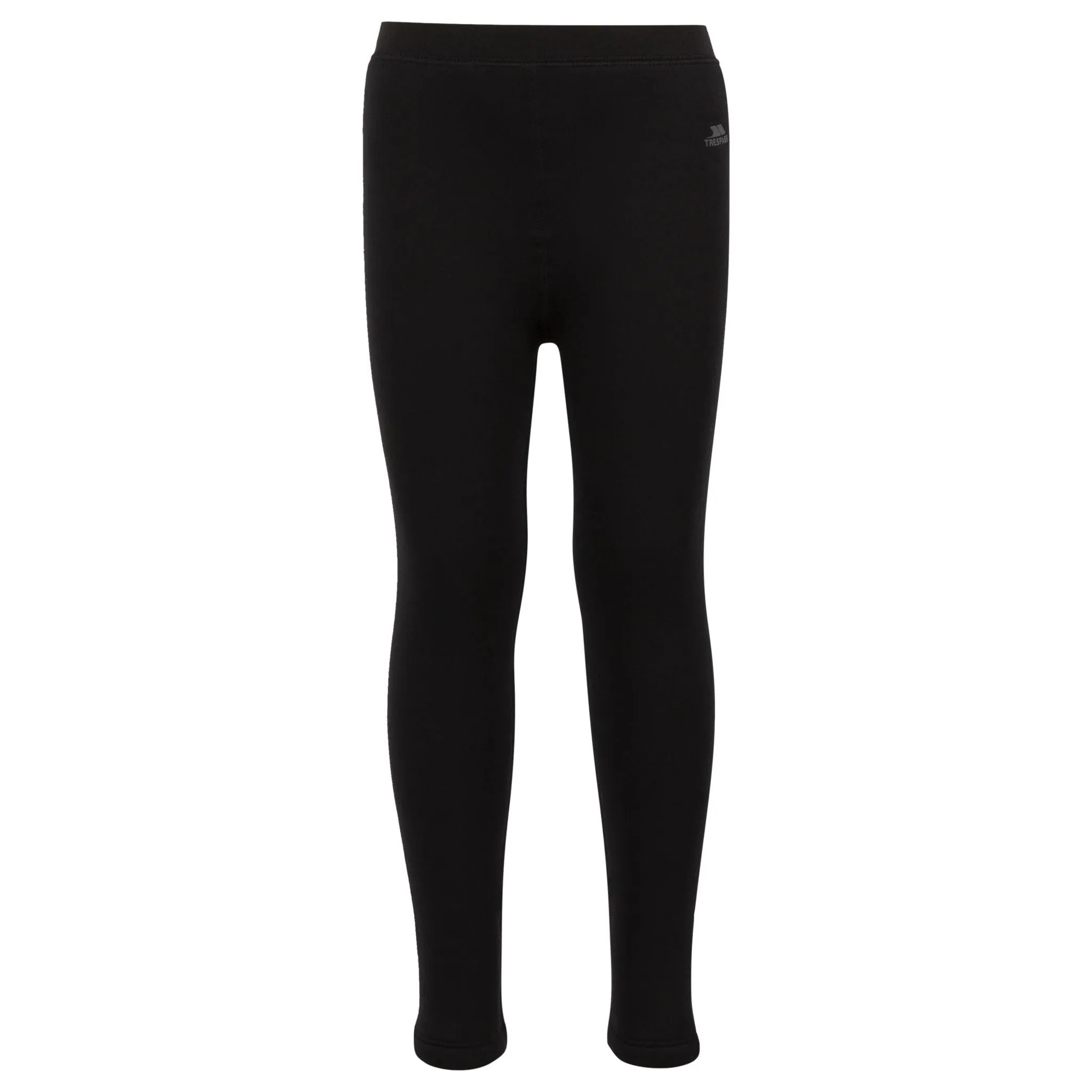 Fuzzy Womens Sherpa Lined Leggings in Black