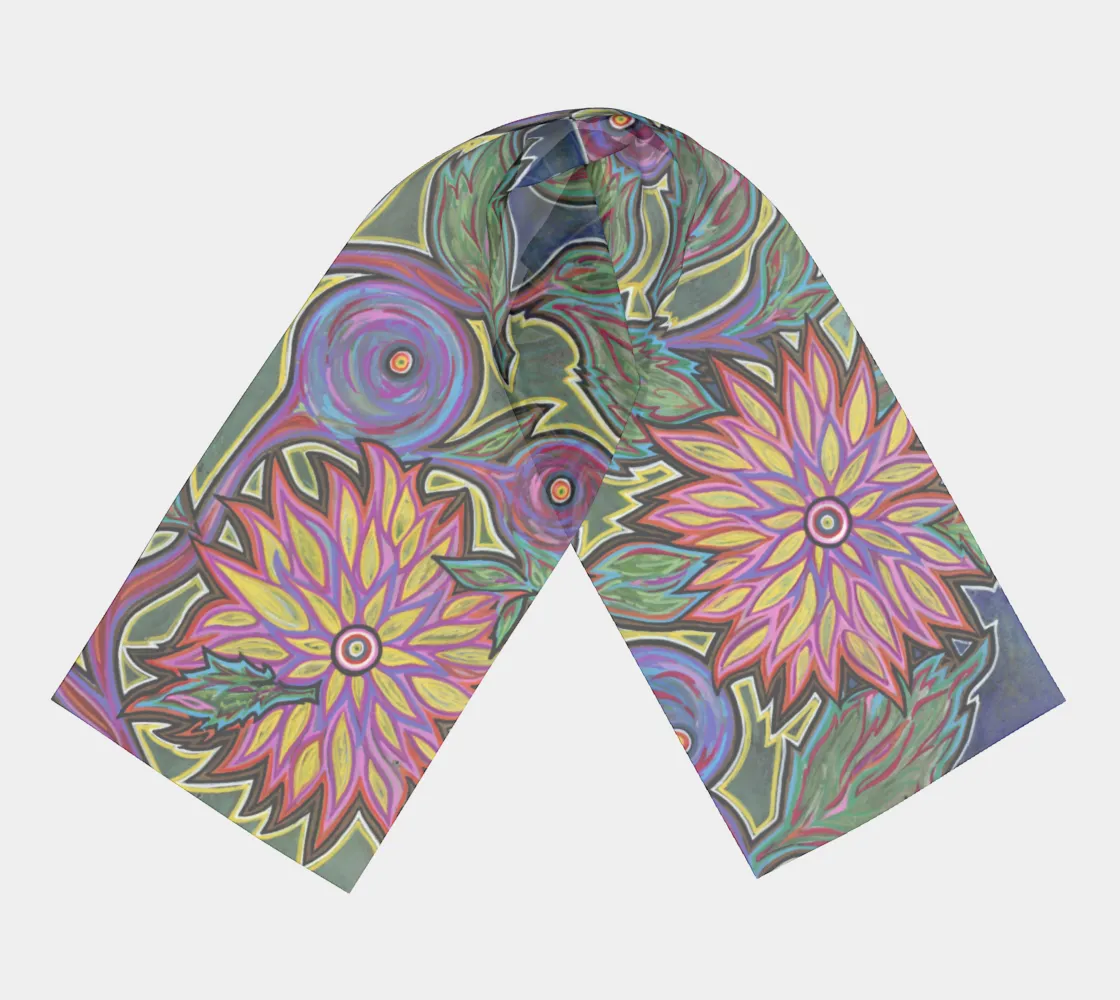 Garden Party Long Scarf