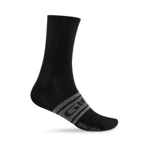 GIRO MERINO SEASONAL SOCKS BLACK CHARCOAL