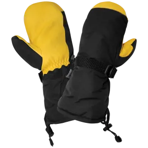 Global Glove & Safety SG7300MIT Premium Grade Grain Deerskin Leather Palm, Low Temperature, Waterproof, Insulated Chopper Mittens