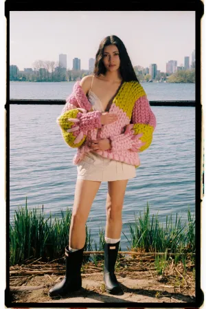 Gooseberry Colossal Knit Cardigan
