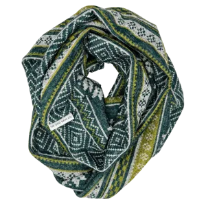 Green Icelandic Dog Mom Scarf