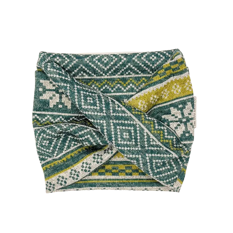 Green Icelandic Pup Scarf