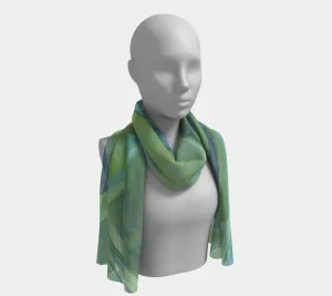 Green Long Scarf