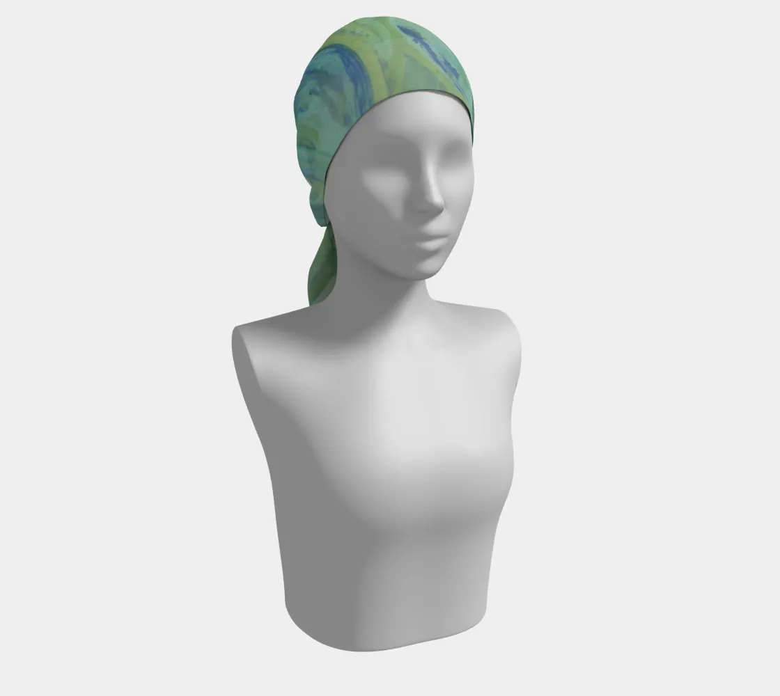 Green Long Scarf