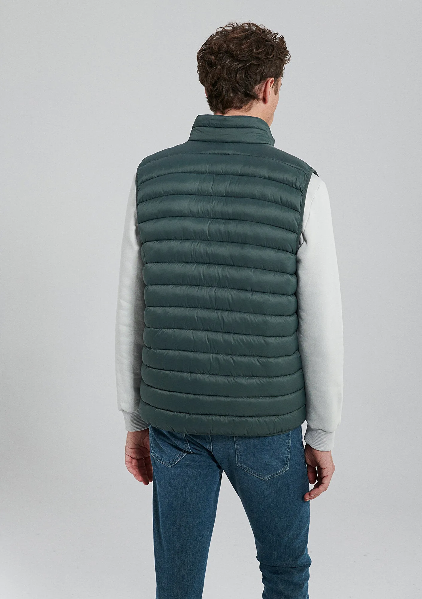 Green Puffer Vest