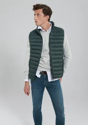 Green Puffer Vest