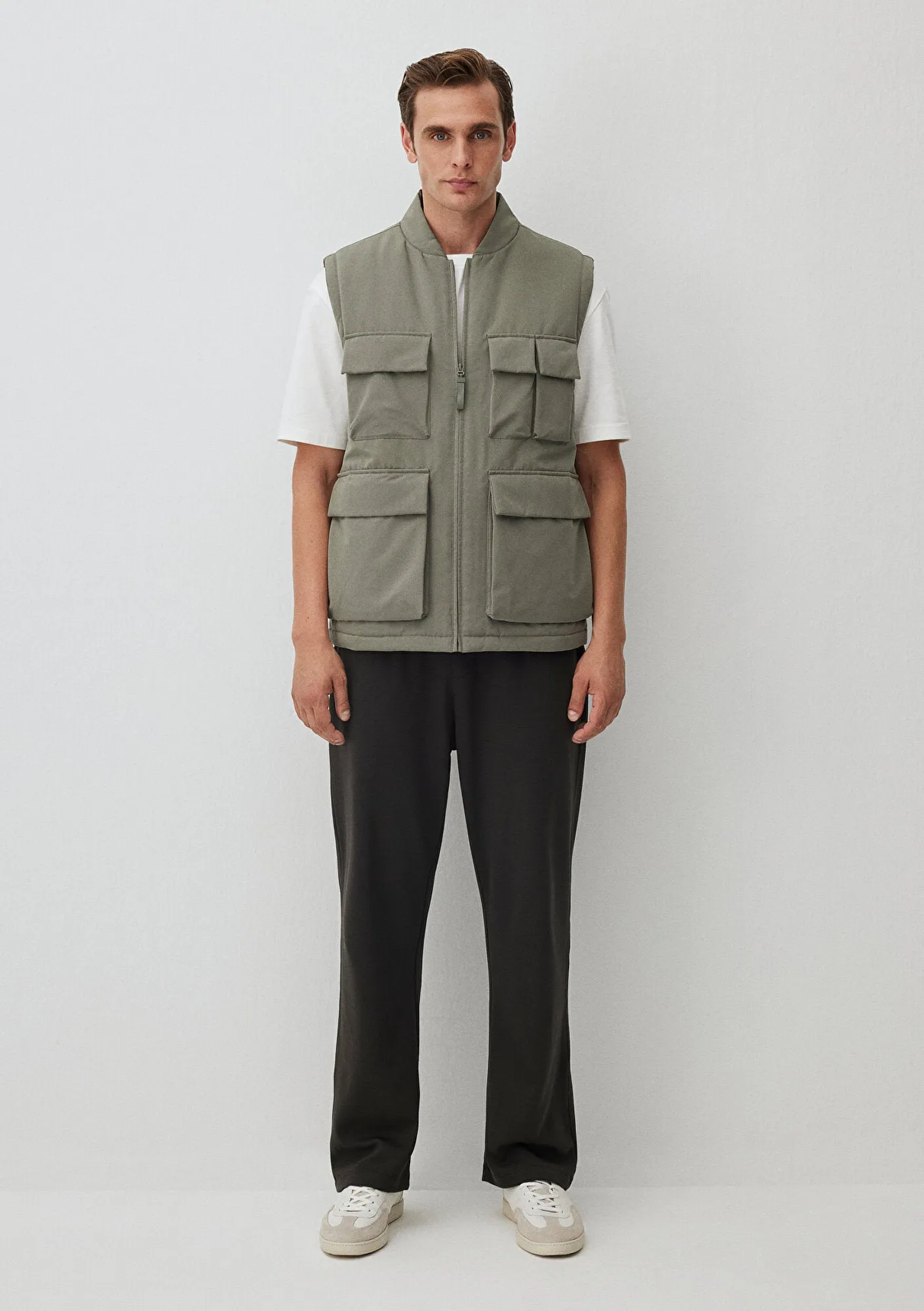 Green Puufer Vest