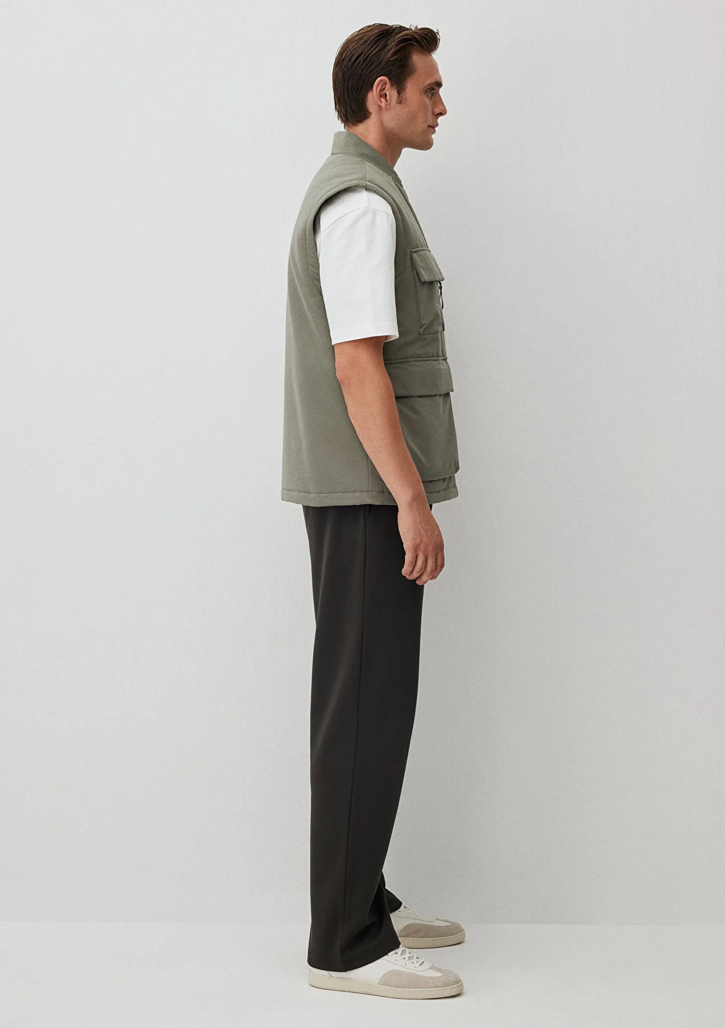 Green Puufer Vest