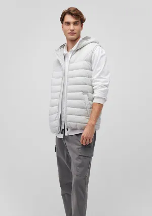Grey Puufer Vest