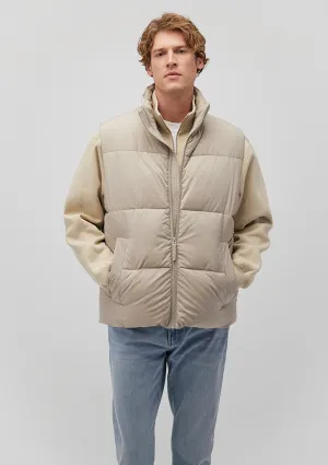 Grey Puufer Vest