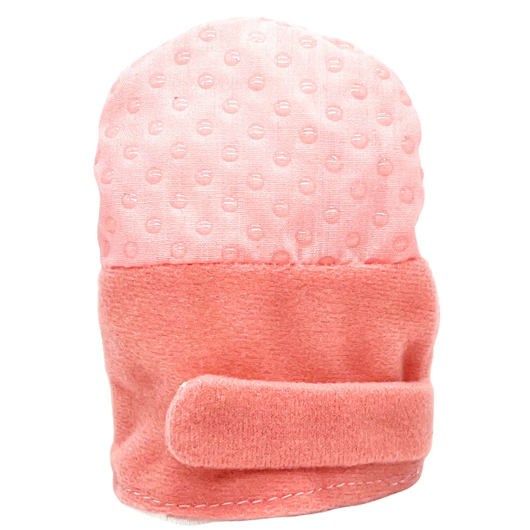 Gummee Mitts Anti scratch Teething Mittens 0  Months Pink