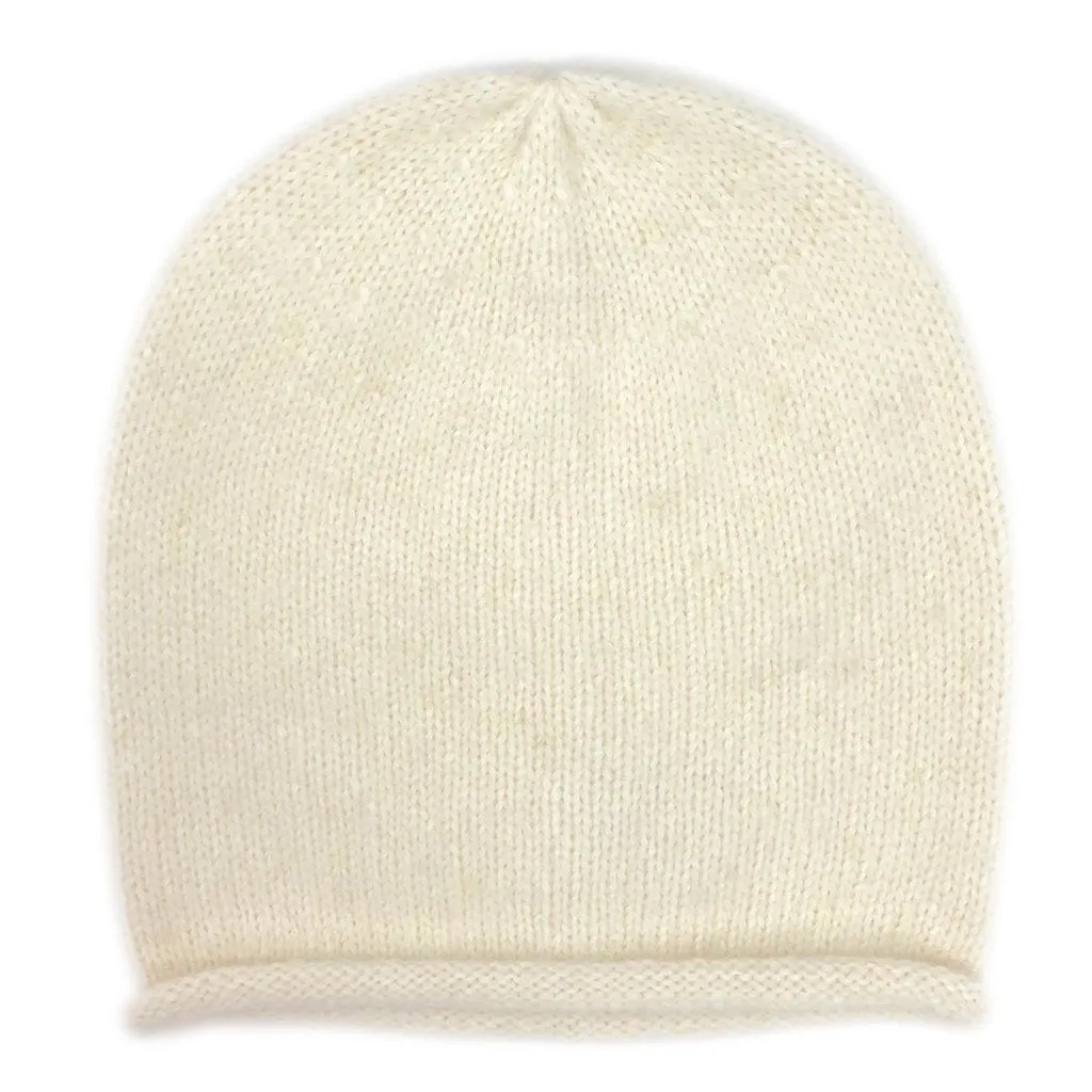 Handmade Knit Alpaca Beanie