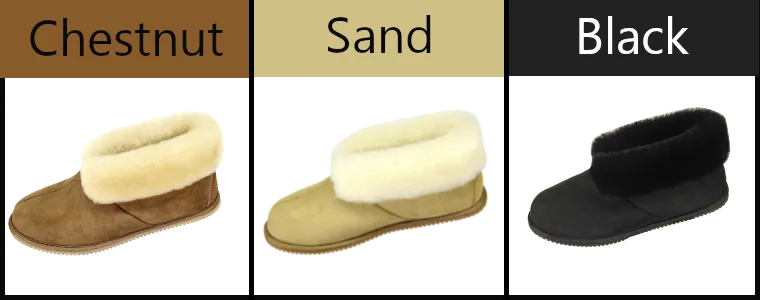 Hard Sole Classic - Genuine sheepskin slippers